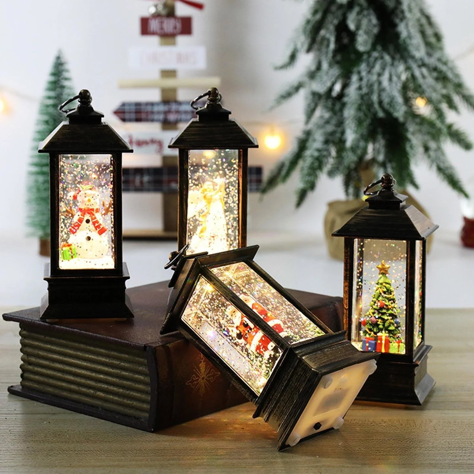 Christmas Magic LED Lantern